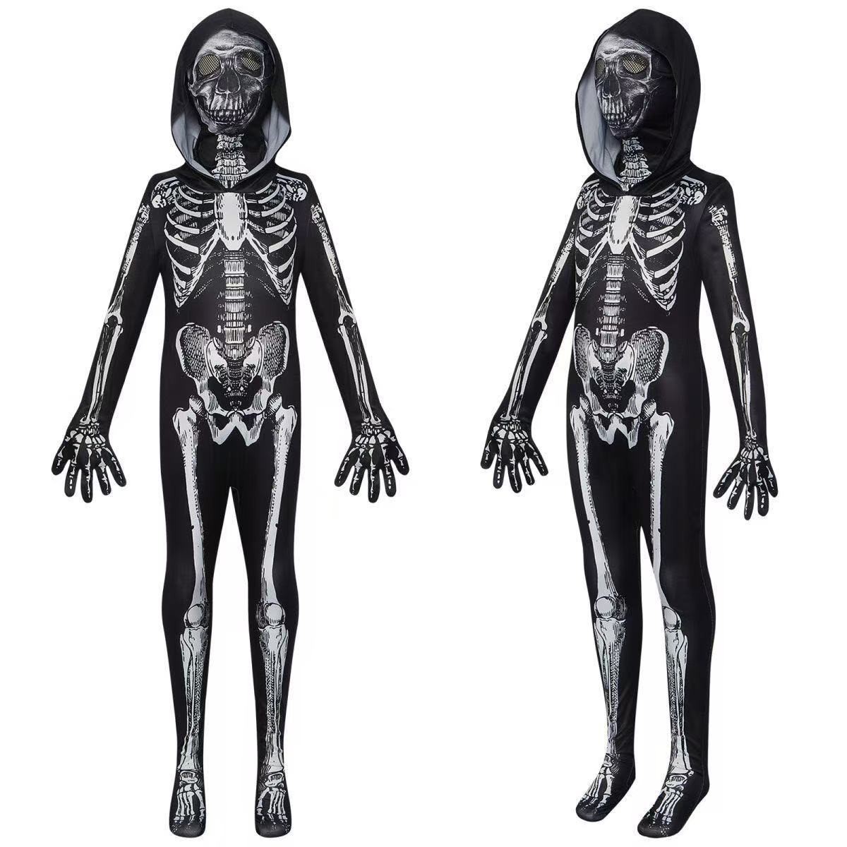 Halloween Costume Kids - Kids Halloween Scary Skeleton Costume Child