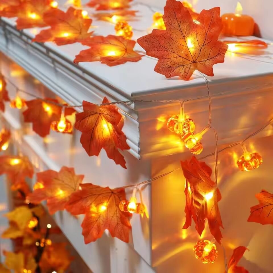 59in/118in Halloween Pumpkin M - Halloween Led String Lights Orange recension och pris