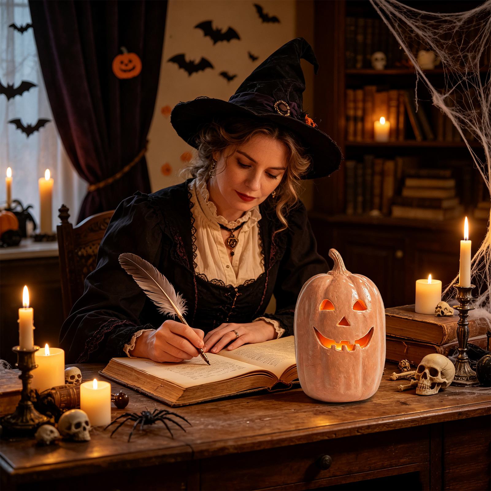 Spooky Pumpkin Lanterns Pumpki - Pumpkin Lantern Halloween recension och pris