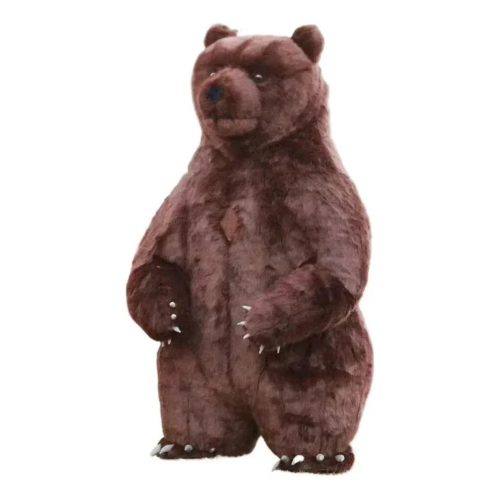 Inflatable Brown Bear Mascot C - Halloween Costume Adult recension och pris