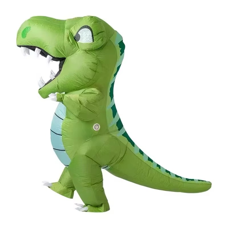 Adult Fat-Headed Dinosaur Infl - Halloween Costume Adult recension och pris