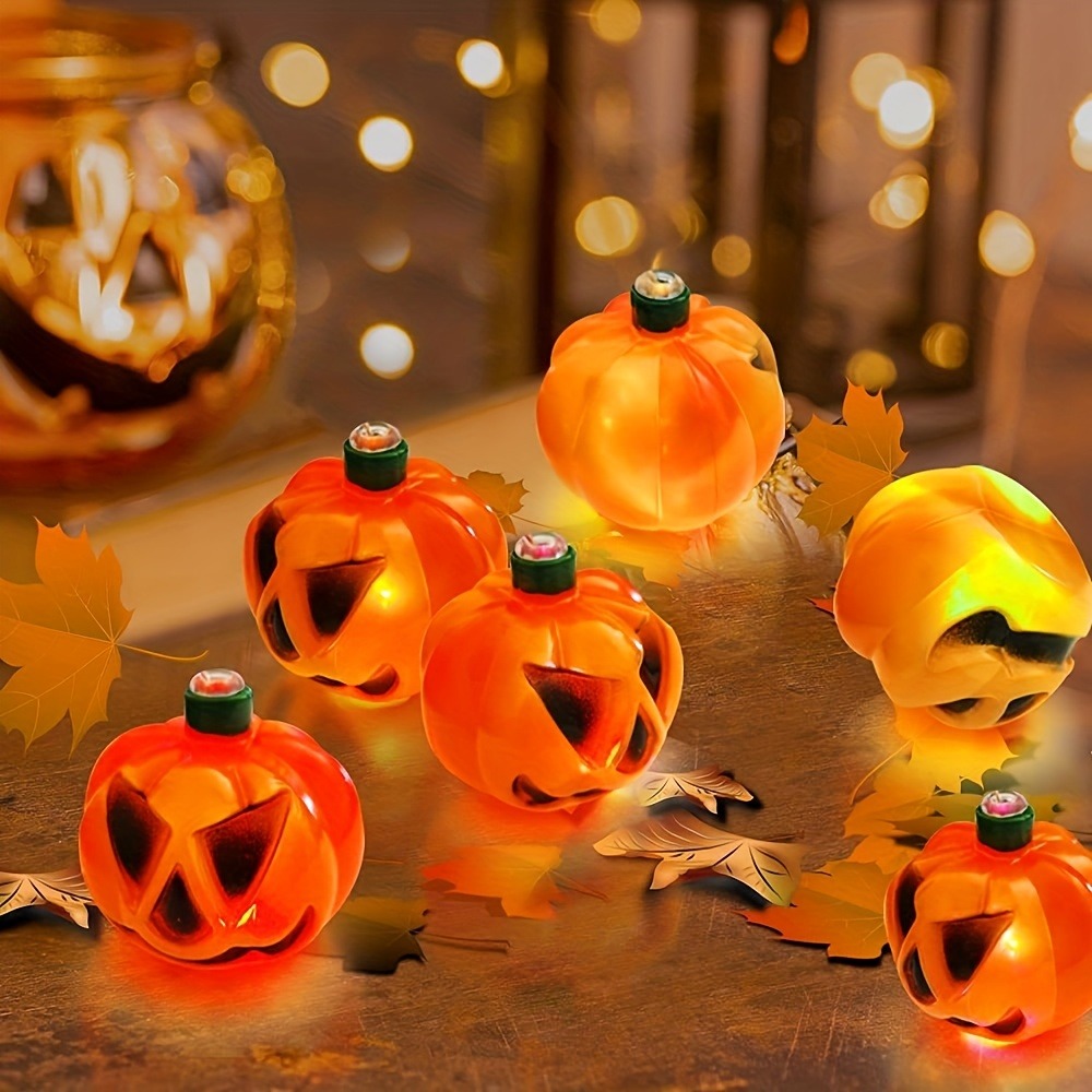 Solar-Powered Halloween Pumpki - Halloween Pumpkin Decor Led recension och pris