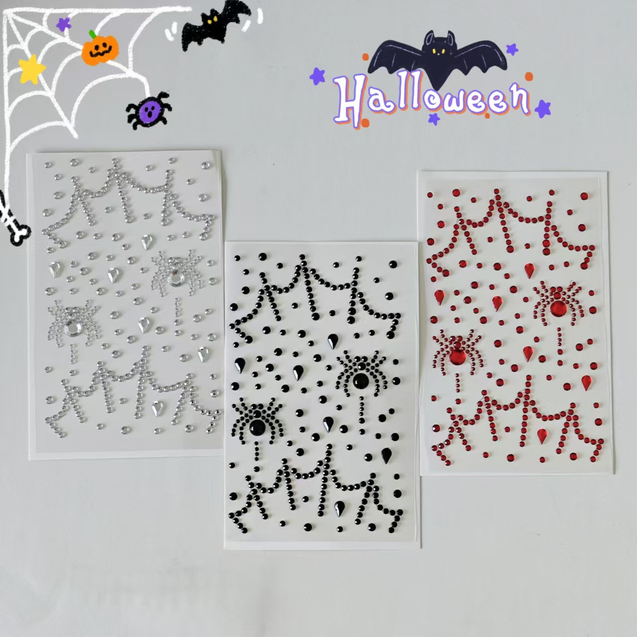 Halloween Stickers Party Stage - Halloween Party Supplies recension och pris