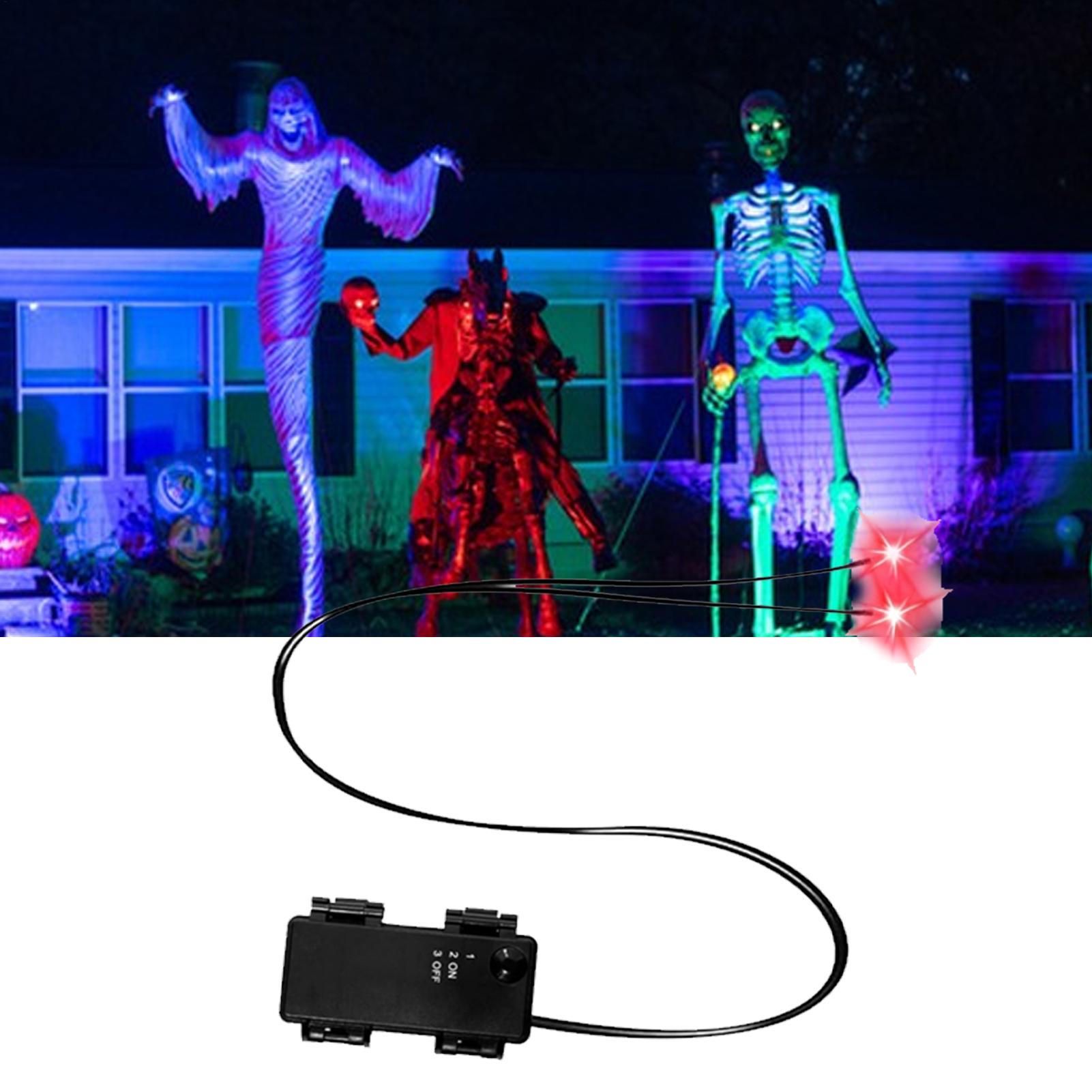 Halloween Led Glowing Eyes wit - Halloween Pumpkin Decor Led recension och pris
