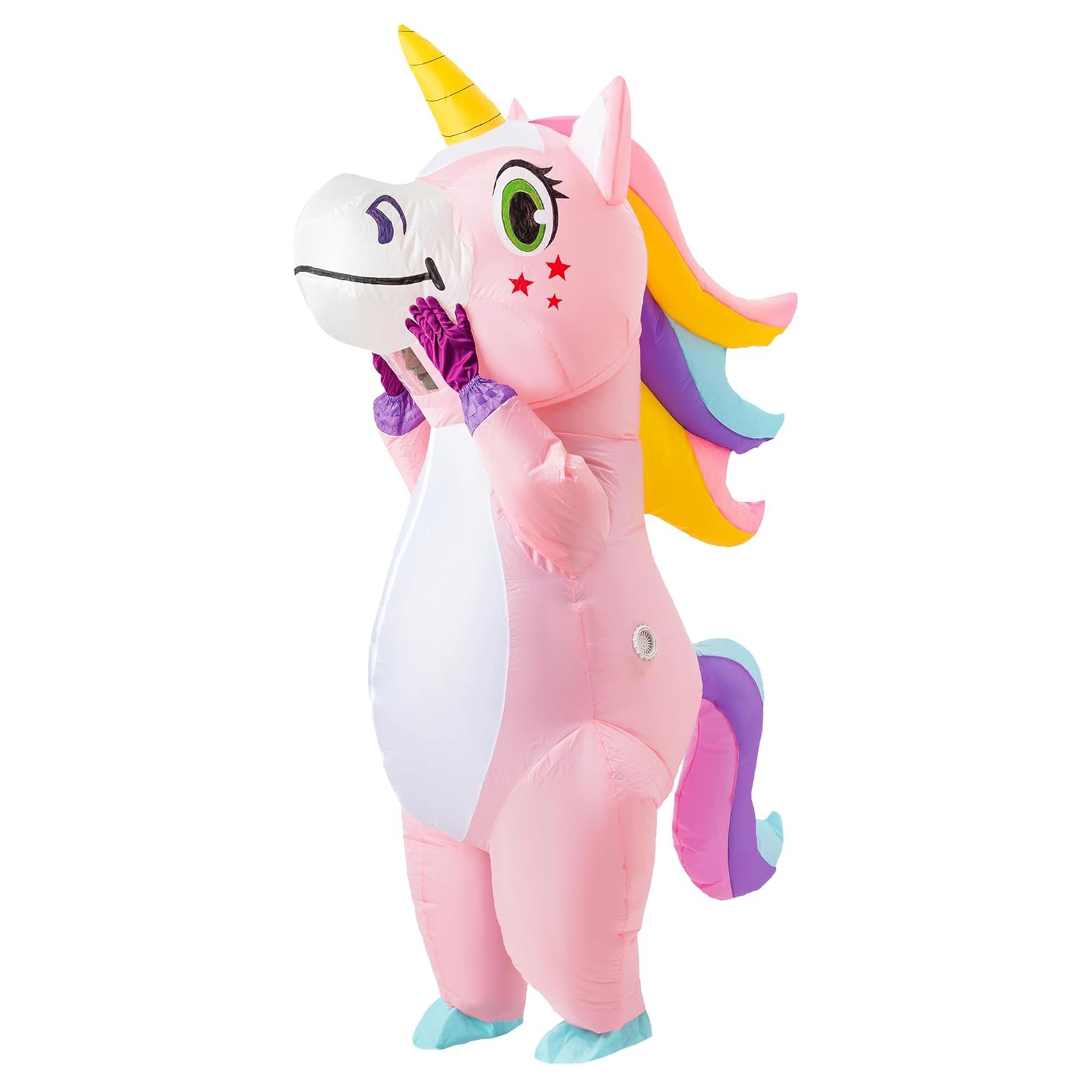 Inflatable Unicorn Costume Adu - Halloween Costume Adult recension och pris
