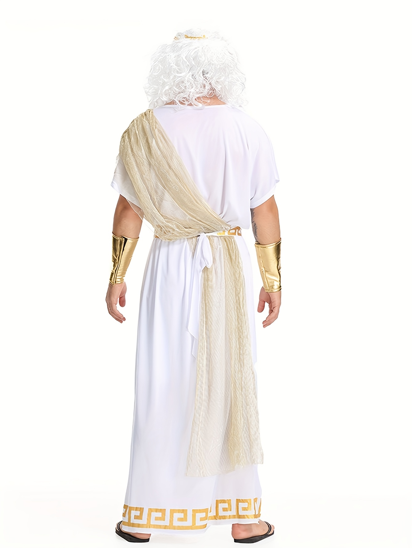 Men Zeus Greek God Costume Anc - Halloween Costume Adult recension och pris