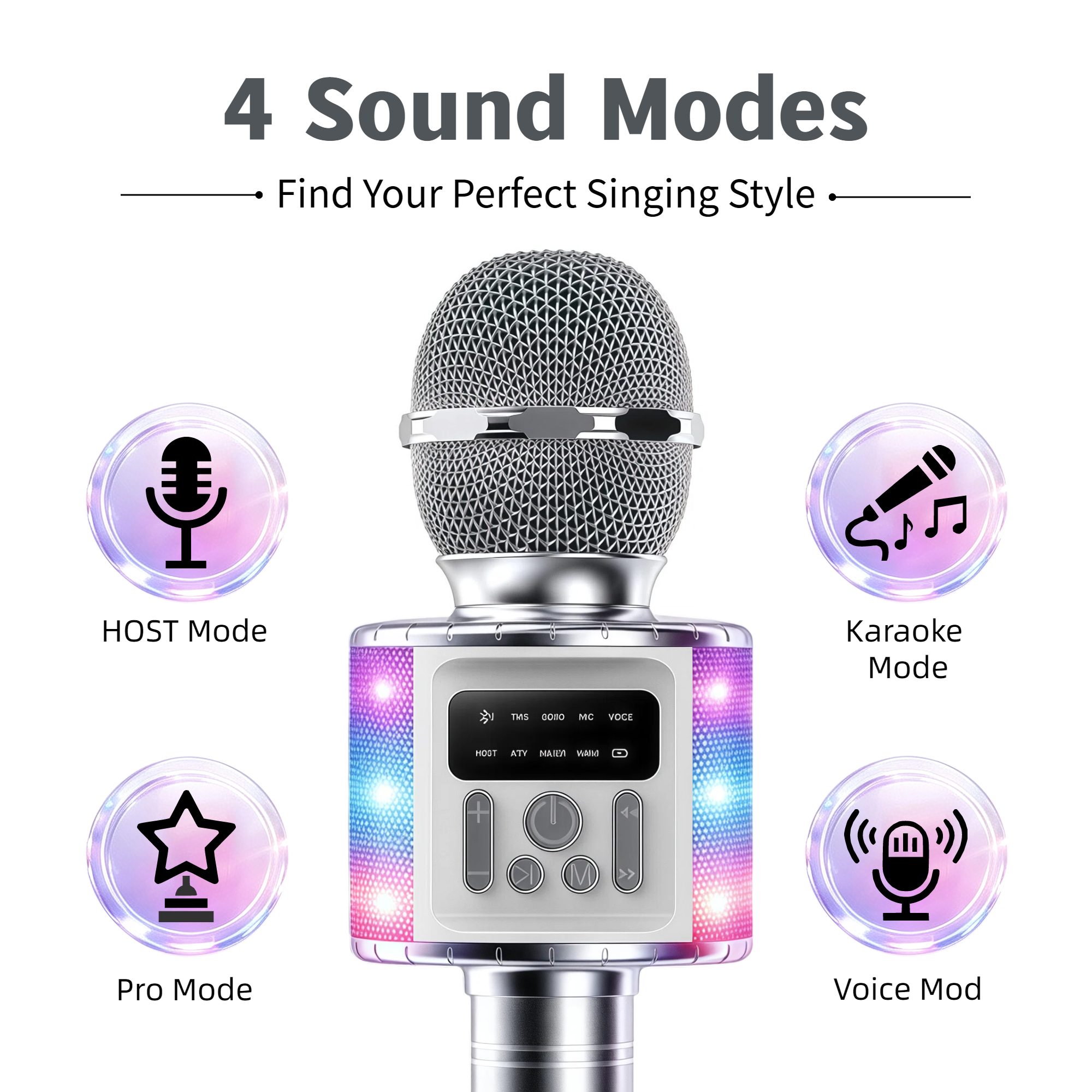 TWS Dual Wireless Karaoke Micr - Halloween Party Supplies recension och pris