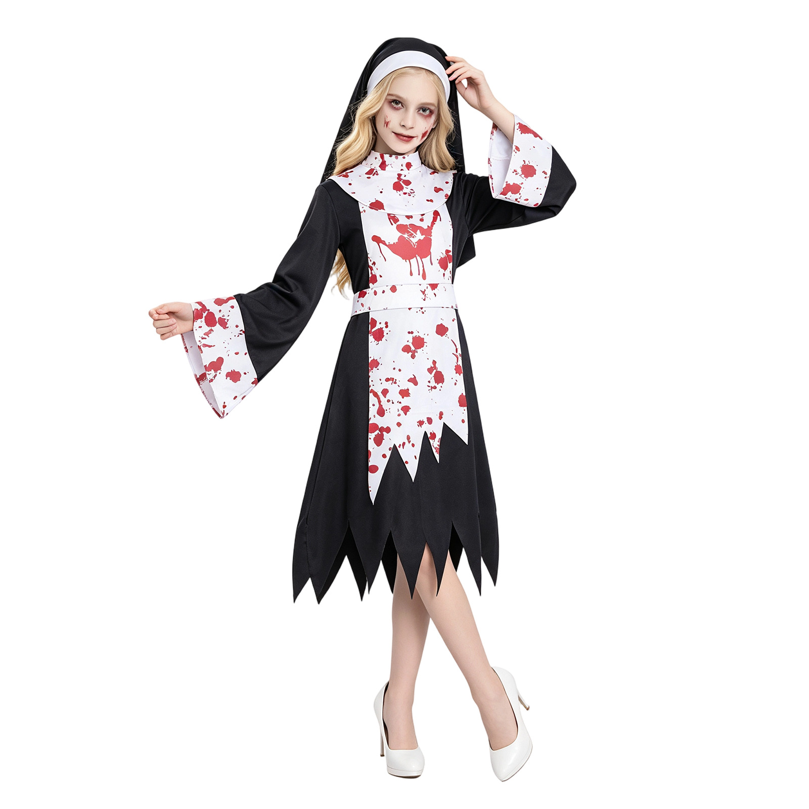 Women Kids Halloween Scary Dar - Halloween Costume Kids recension och pris