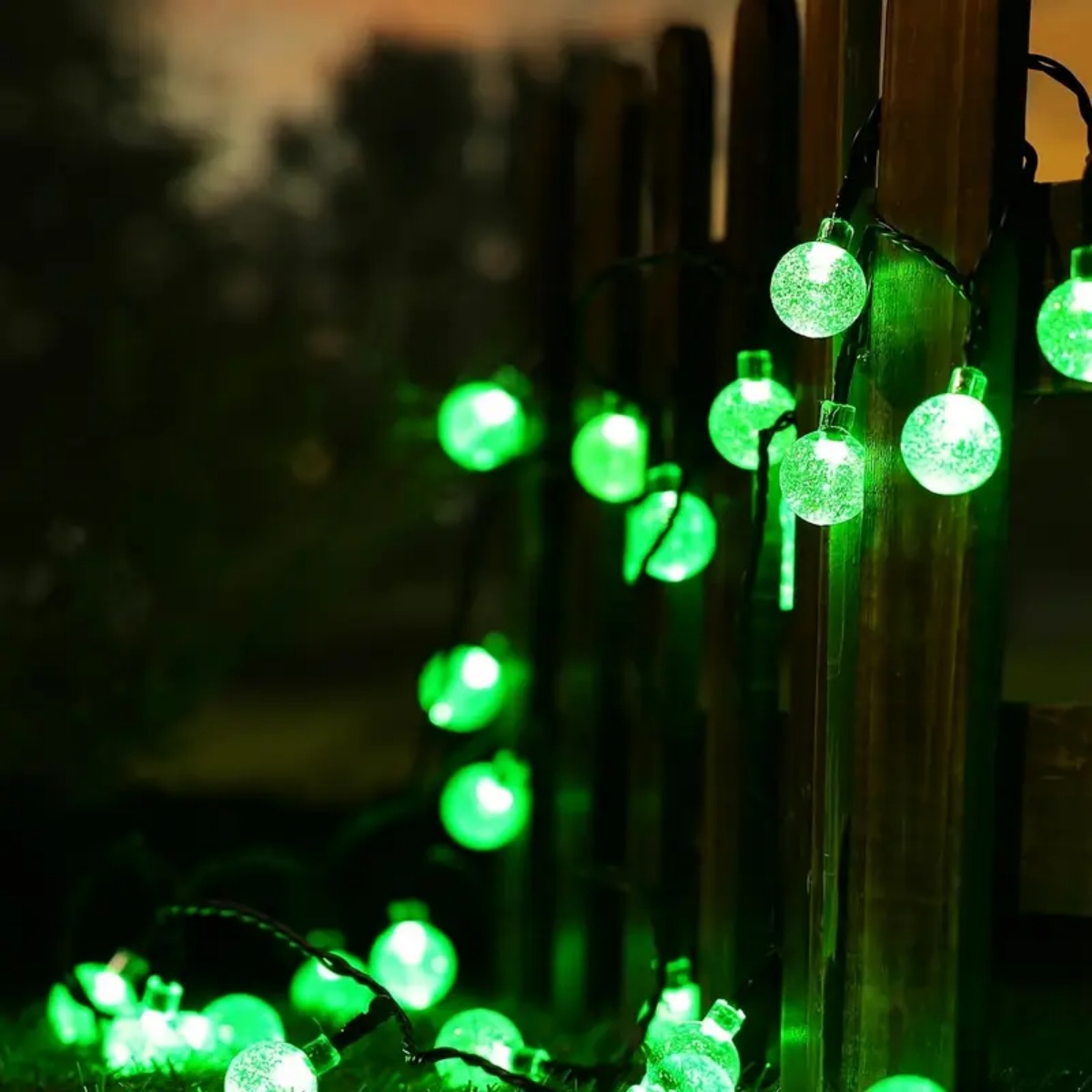 1pc 12m 100 LED Halloween Purp - Halloween Led String Lights Orange recension och pris
