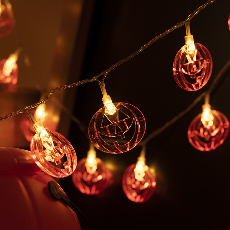 Halloween Hollow Cutout Pumpki - Halloween Led String Lights Orange recension och pris