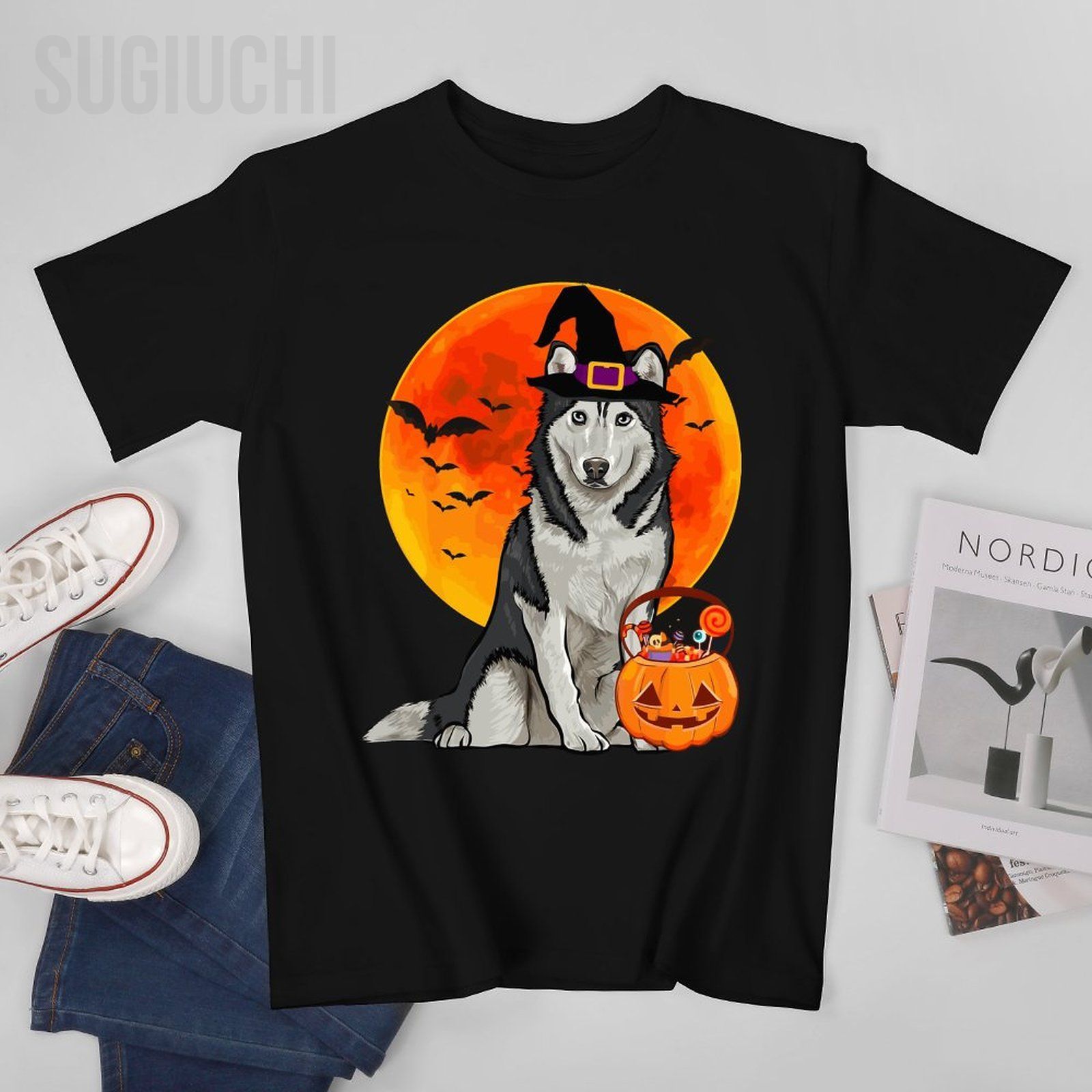 Unisex Men Dog Halloween Siber - Pumpkin Lantern Halloween recension och pris