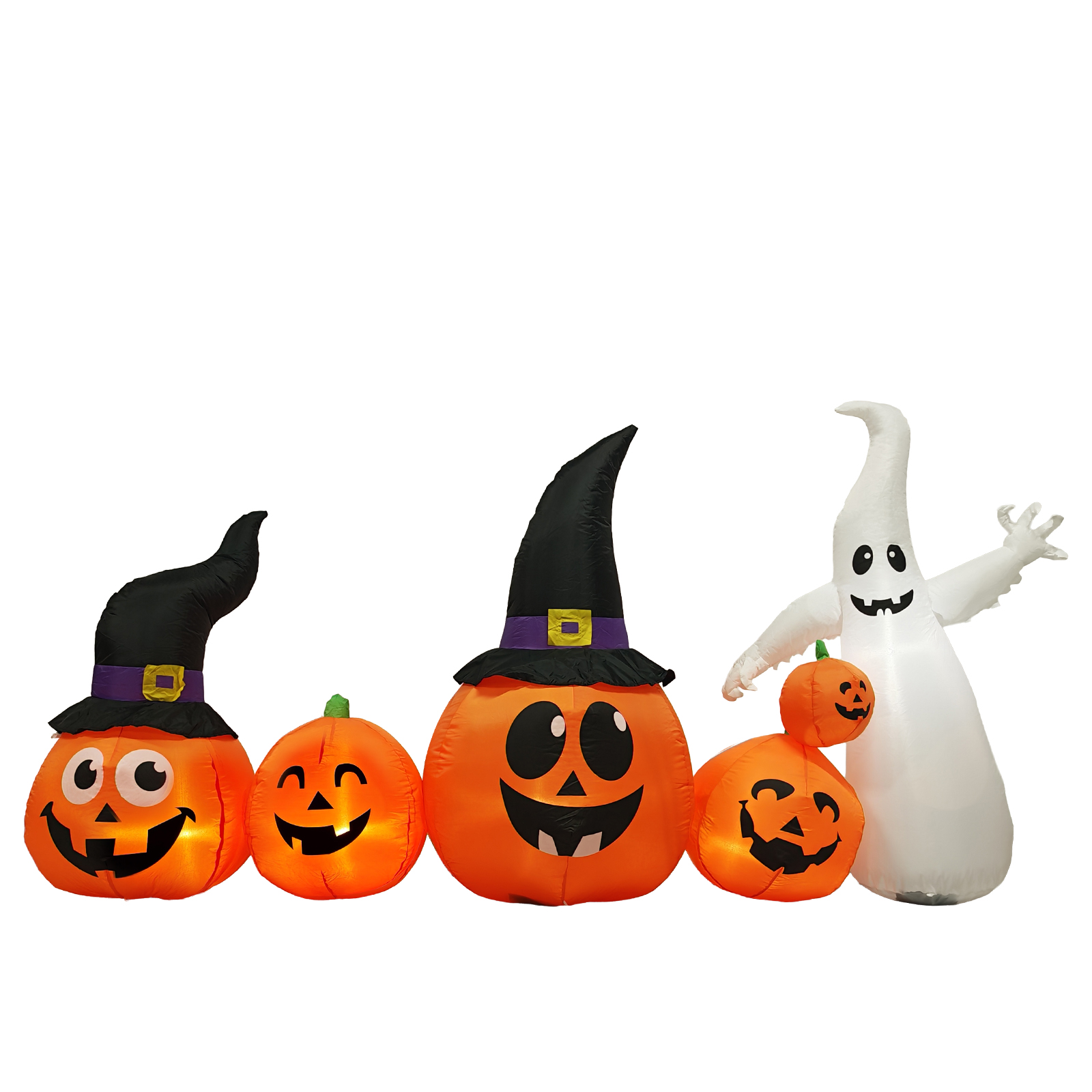 8FT Long Halloween Inflatables - Halloween Pumpkin Decor Led recension och pris