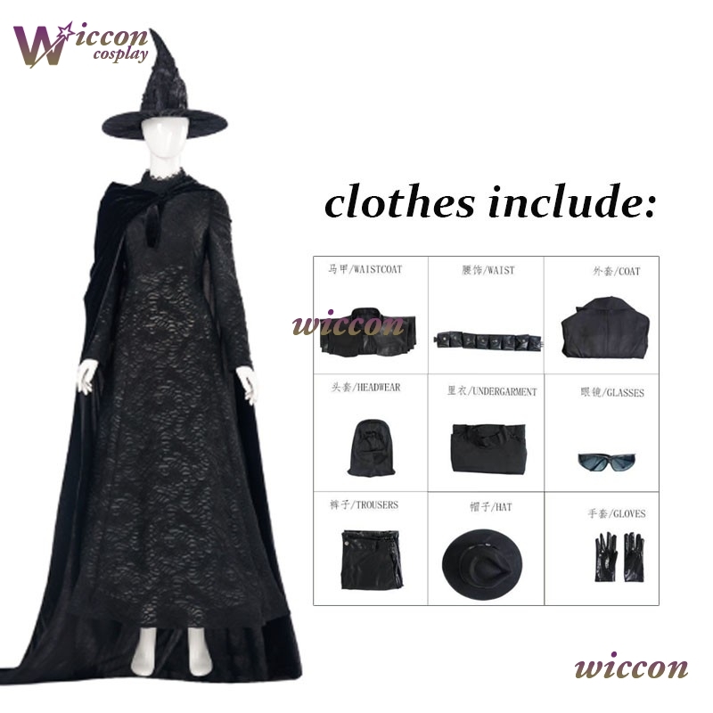 YesoK Movie Wicked Elphaba Cos - Halloween Costume Kids recension och pris