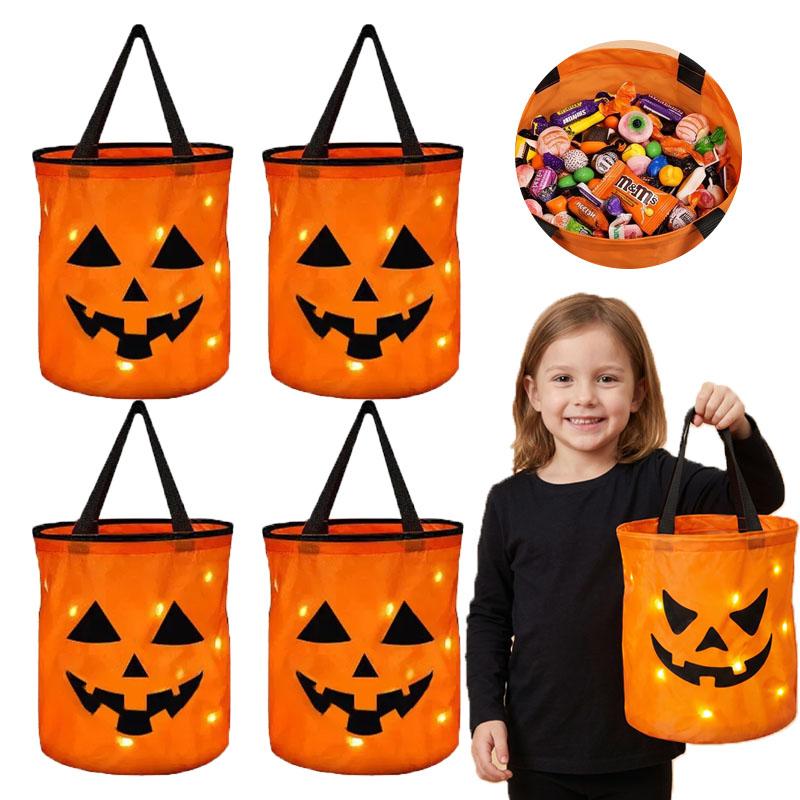 1-10PC LED Halloween Pumpkin B - Halloween Pumpkin Decor Led recension och pris