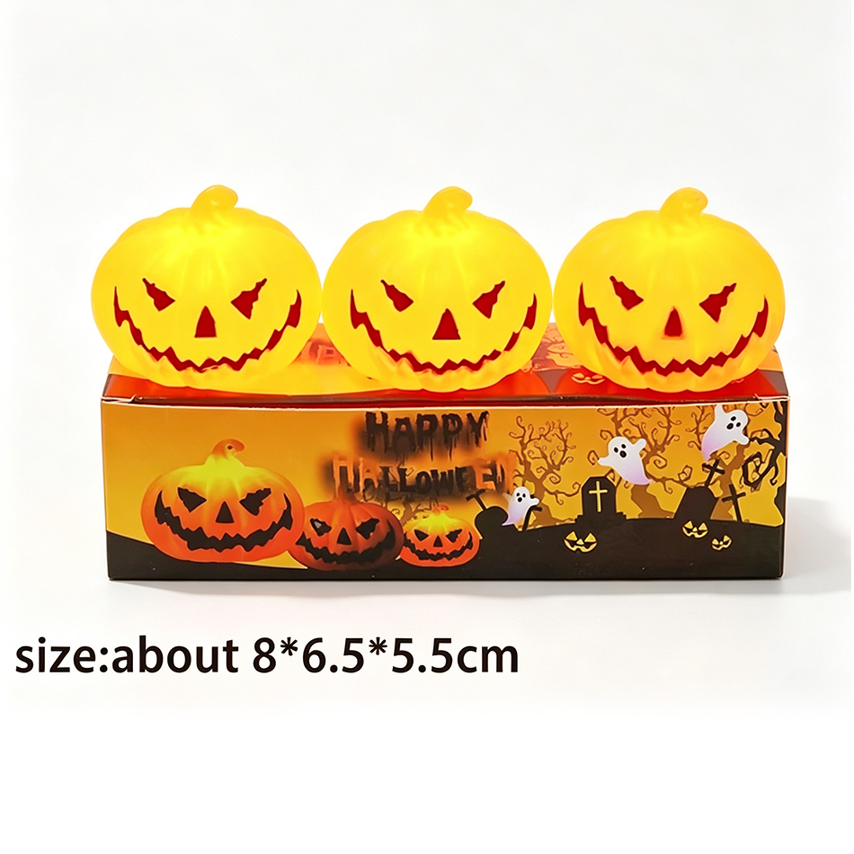 LED Pumpkin Lamp Warm Light Ja - Halloween Pumpkin Decor Led recension och pris